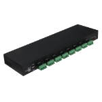 RealPower 284515 seriële converter/repeater/isolator USB 2.0 RS-422/485 Zwart