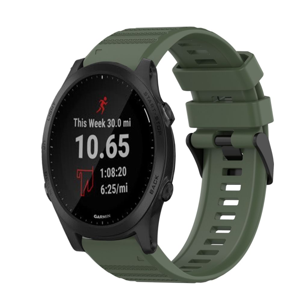 EU Product - Forerunner 945 Silicone Watch Band - Green thumbnail