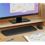 Logitech 920-013491 keyboard RF Wireless + Bluetooth English Graphite