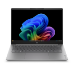 HP OMNIBOOK 3 NGAI 14-HZ0007NAX Copilot+ PC Snapdragon X1-26-100 Laptop 35.6 cm (14") 2K 8 GB LPDDR5x-SDRAM 512 GB SSD Wi-Fi 6E (802.11ax) Windows 11 Home AI PC Silver