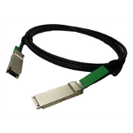 Chelsio QSFP+, 3m InfiniBand cable 118.1" (3 m) QSFP+