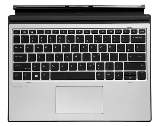 Image of HP L67436-A41 mobile device keyboard Silver Pogo Pin Belgian