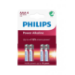 Philips Power Alkaline AAA Batteries Pack of 4