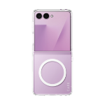 PanzerGlass CARE™ by ® Urban Combat Case Transparent w. White Qi Samsung Galaxy Z Flip7 | Z Flip8 mobiele telefoon behuizingen Hoes Transparant
