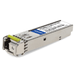 AddOn Networks Mellanox MC3208011-LX-BXD-120-I Compatible TAA 1000Base-BX SFP Transceiver (SMF, 1550nmTx/1490nmRx, 120km, LC, DOM, -40 to 85C)