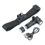 TROIKA ECO KNICKLICHT MICRO Black Hand flashlight + Headband flashlight SMD LED