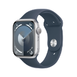 Apple Watch Series 9 (Demo) 45 mm Digital 396 x 484 pixels Touchscreen Silver Wi-Fi GPS (satellite)