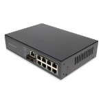 AddOn Networks 8-Port Managed Gigabit PoE+ Switch with 2 1G SFP Uplinks ,support 8Port PoE IEEE802.3af/at (total in 120W)