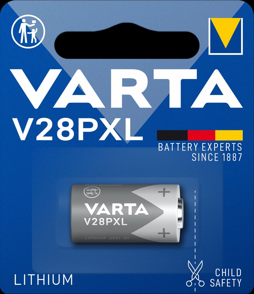 EU Product - Lithium Cylindrical Battery V28PXL, 6V thumbnail
