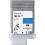 0896B001 (PFI-102 C) Ink cartridge cyan, 130ml