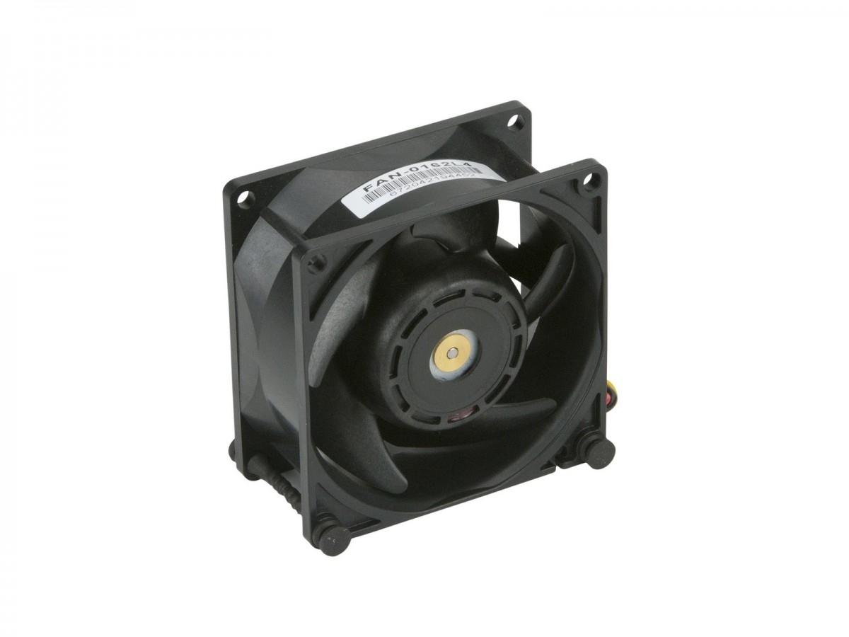 Supermicro FAN-0162L4 computer cooling system Computer case 8 cm Black