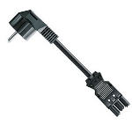 Kindermann 7444000303 power cable Black 3 m Power plug type F GST18
