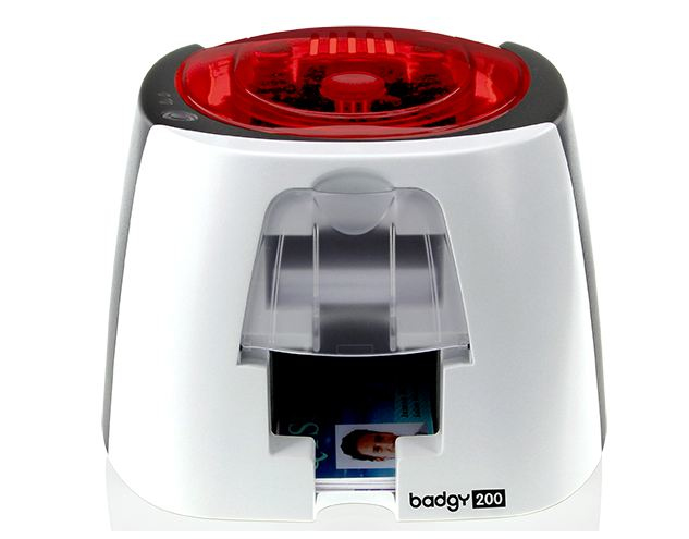 Evolis Badgy200 plastskrivare Färg-sublimeringsskrivare/Thermal överföring Färg 260 x 300 DPI