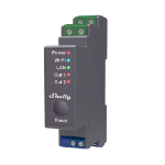 Shelly SHELLYPRO2 electrical relay Black