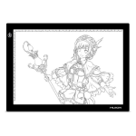 HUION L4S graphic tablet Black 310 x 210 mm USB