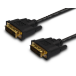 Savio CL-53 DVI cable 3 m DVI-D Black