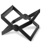 Durable 260058 desk tray/organizer Polystyrene Anthracite