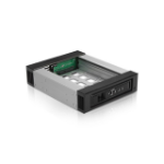 iStarUSA T-7DE-SS disk array Black, Stainless steel