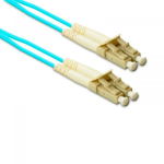 eNet Components LC2-OM4-4F-ENC InfiniBand/fibre optic cable 47.6" (1.21 m) LC Aqua color