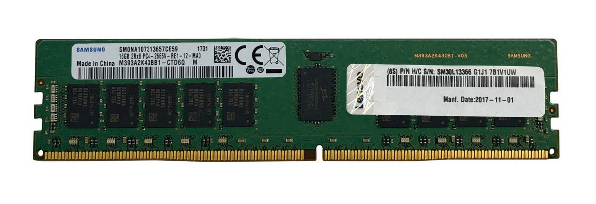 Image of Lenovo 4X77A08633 memory module 32 GB 1 x 32 GB DDR4 3200 MHz
