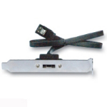 Akasa eSATA PCI Backplate adapter SATA cable 0.45 m SATA II