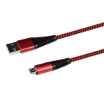 2GO 795945 USB-kabel 1 m USB B Micro-USB B Rood