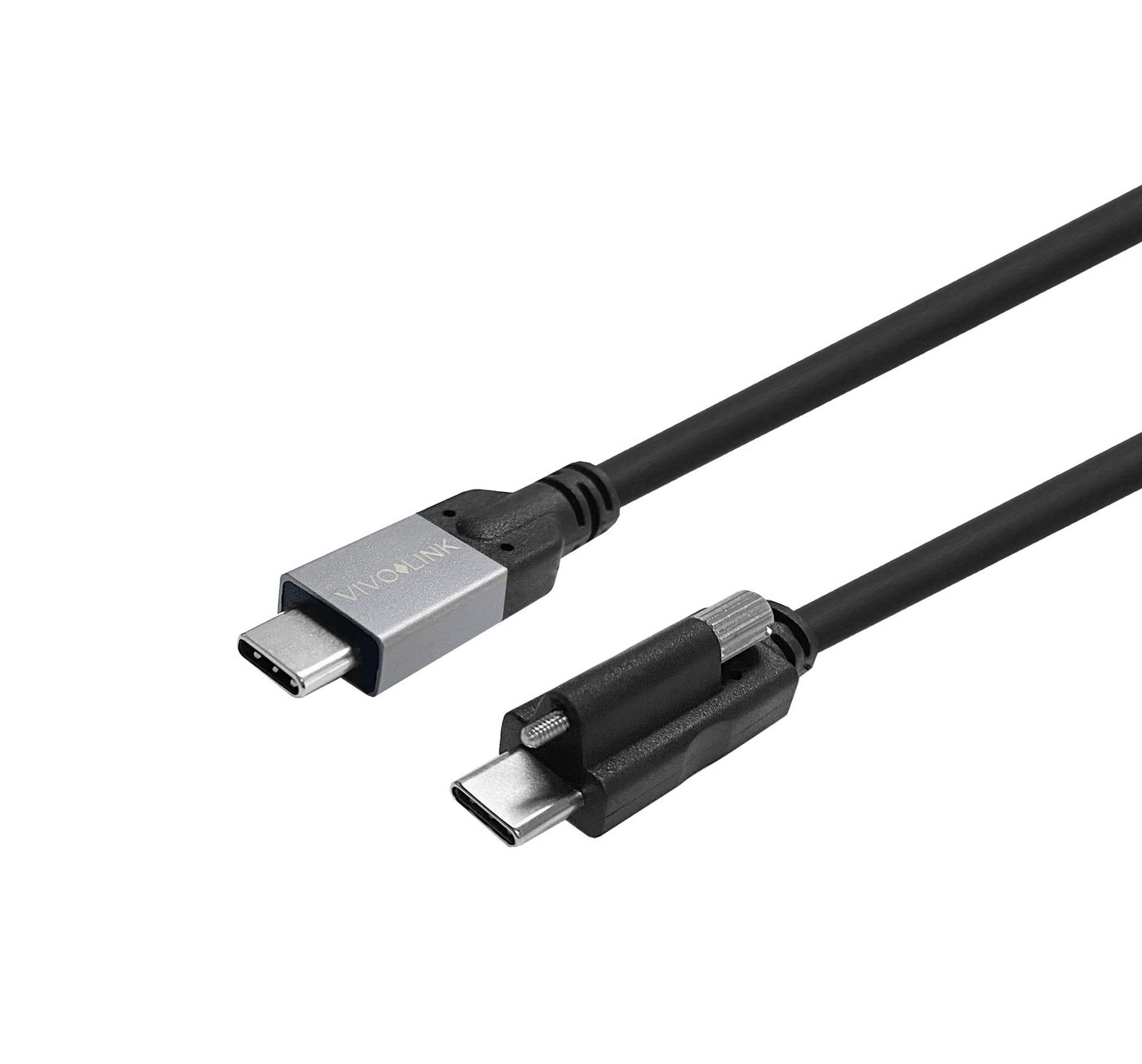 VivoLink USB-C Screw to USB-C Cable