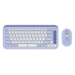 Logitech POP Icon Combo keyboard Mouse included Universal Bluetooth QWERTY English Lilac, White