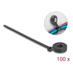 DeLOCK 18915 cable tie Screw mount cable tie Nylon Black 100 pc(s)