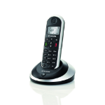 Sagem D16T telephone DECT telephone Black, Silver