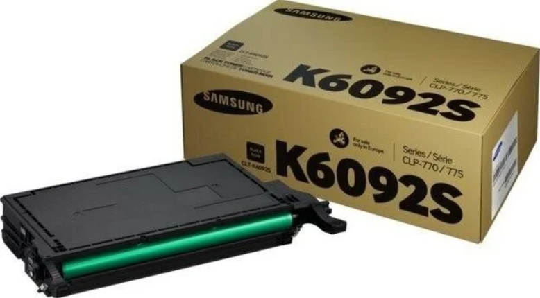 Samsung CLT-K6092S/ELS/K6092S Toner black. 7K pages/5% for Samsung CLP