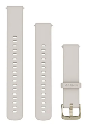 Garmin 010-13256-04 smart wearable accessory Strap White Silicone