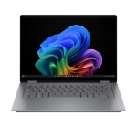 HP OmniBook X FlipNGAI 14-fm0005na Copilot+ PC Intel Core Ultra 5 226V 35.6 cm (14") Touchscreen 2K 16 GB LPDDR5x-SDRAM Wi-Fi 7 (802.11be) Windows 11 Home Silver