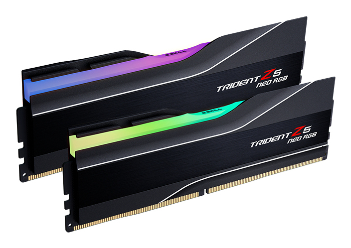 Image of G.Skill Trident Z5 Neo RGB F5-6000J3038F16GX2-TZ5NR memory module...