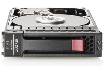 Image of Hewlett Packard Enterprise 500GB 3G SATA 7200 LFF 3.5" Serial ATA II