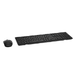 DELL KM636 toetsenbord Inclusief muis Universeel RF Draadloos AZERTY Frans Zwart