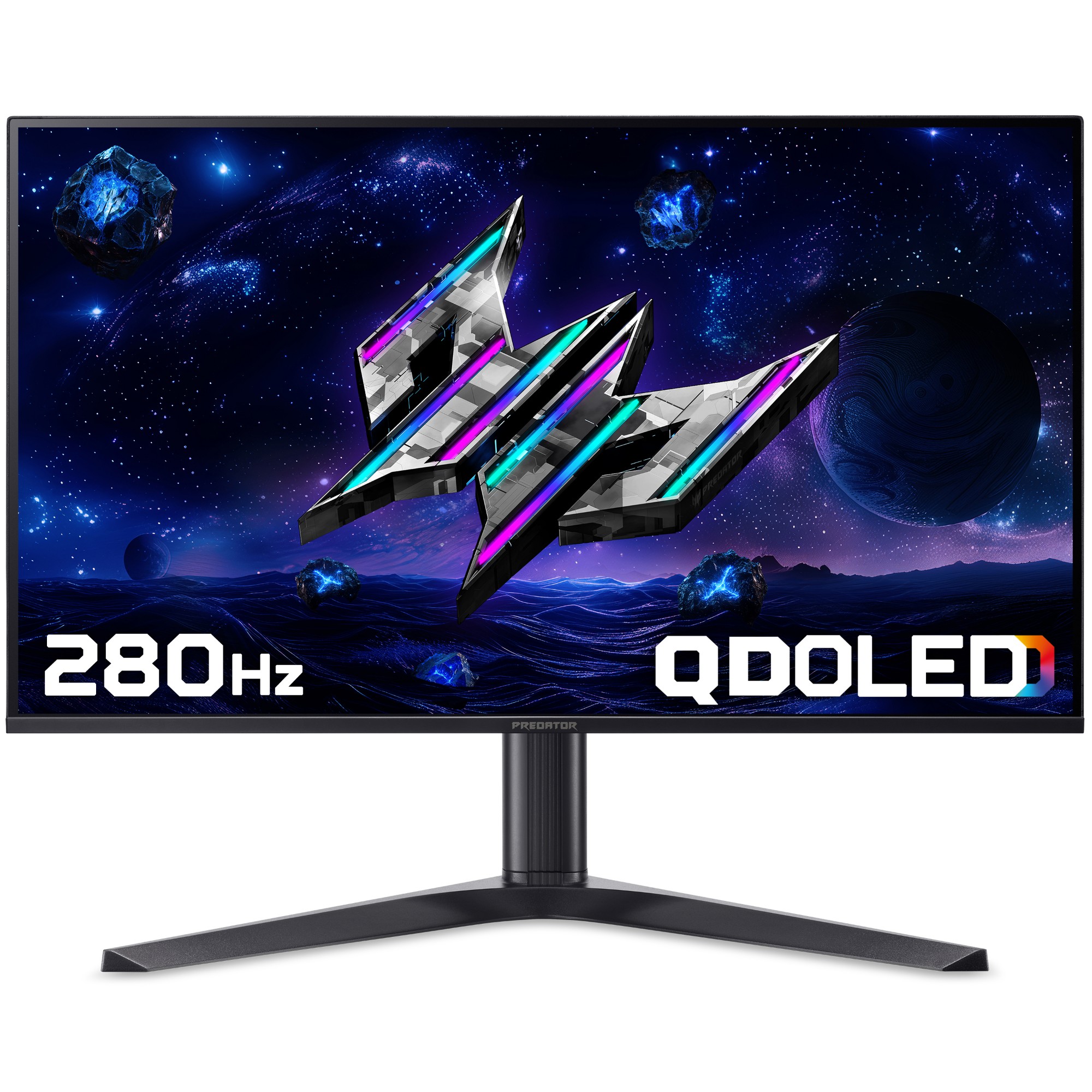 Acer X Predator X27UZ1 - 27", Quad HD (2560X1440), QD-OLED, 280Hz, 0.03ms, 16:9, HDR400, FreeSync Premium Pro Gaming Monitor