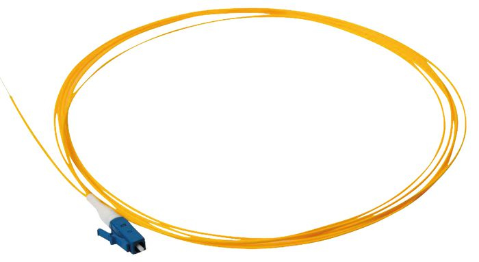 Image of Lanview LVO231405 fibre optic cable 2 m LC OS2 Yellow