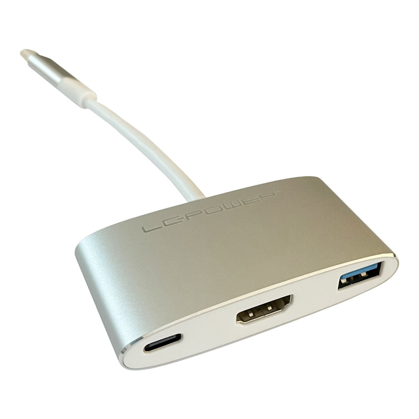 Image of LC-Power LC-HUB-C-MULTI-4 notebook dock/port replicator USB 3.2...