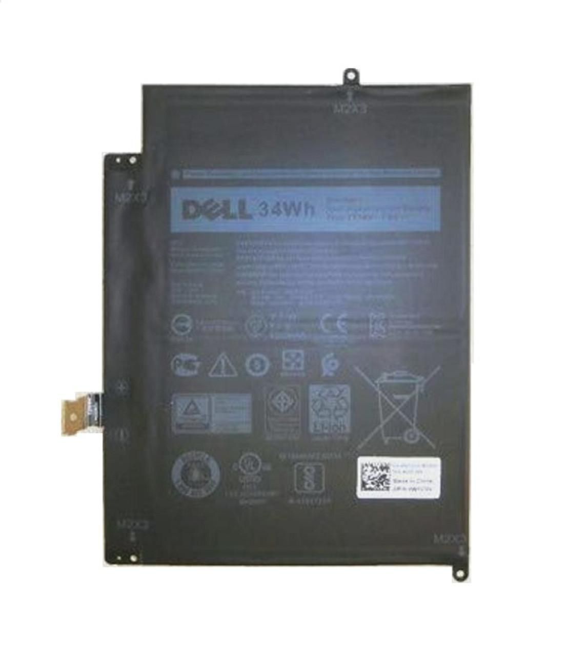 Image of DELL BTRY PRI 34WHR 2C LITH SMP