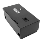 Tripp Lite N492-WM2-BK Wall-Mount Fiber Optic Distribution Enclosure, 2-Panel Capacity