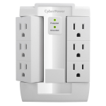 CyberPower CSB600WS surge protector White 6 AC outlet(s) 125 V