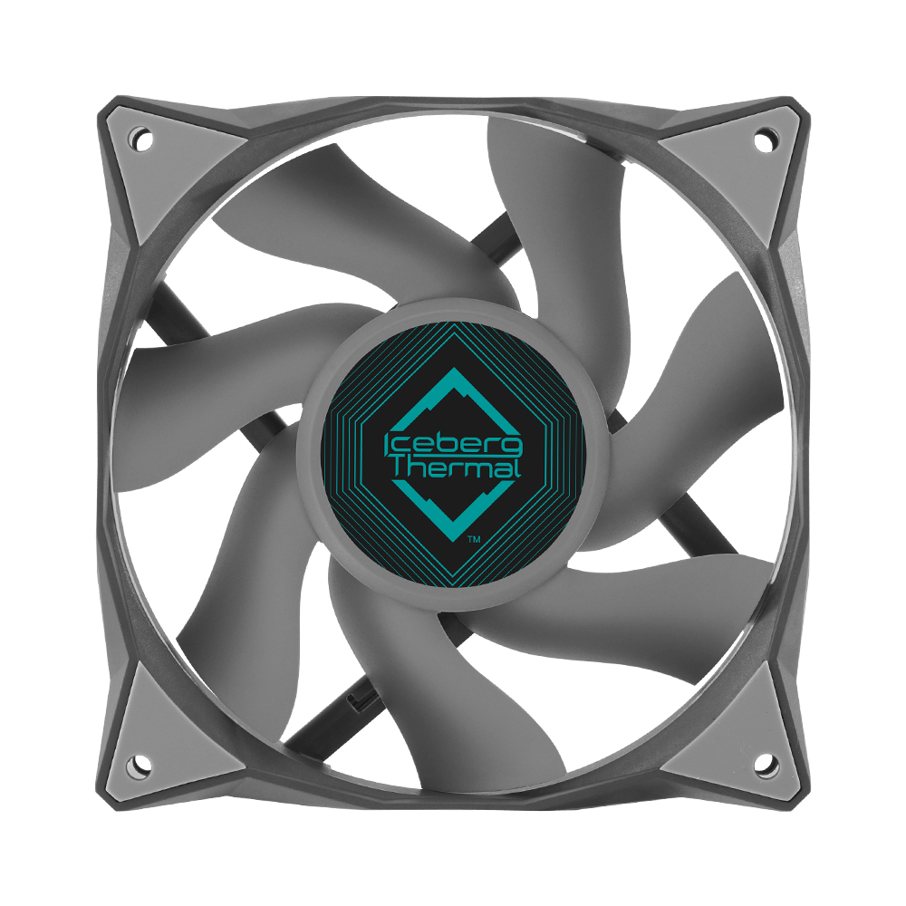 Iceberg Thermal IceGALE Computer case Fan 12 cm Grey 1 pc(s)