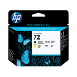 HP C9384A/72 Printhead black matt + yellow for HP DesignJet T 1100/1200/1300/620