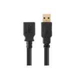 Monoprice 13751 USB cable 70.9" (1.8 m) USB 3.2 Gen 1 (3.1 Gen 1) USB A Black