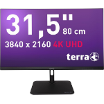 TERRA 3030234 computer monitor 80 cm (31.5") 3840 x 2160 pixels 4K Ultra HD LCD Black