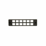 4Cabling 015.004.0008 wall plate/switch cover Black