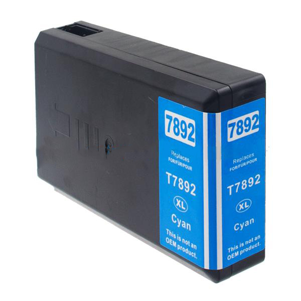 Image of CTS Wholesale Compatible Epson T7892XXL Extra Hi Cap Cyan Ink Ctg T789