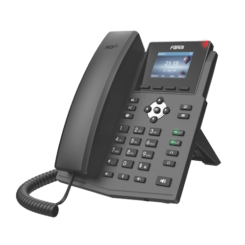 Image of Fanvil X3SP V2 IP phone Black 2 lines LCD