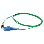 AddOn Networks ADD-SC-LC-5M9SMF-GN fibre optic cable 5 m OFNR OS2 Green